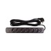 Мережевий фільтр живлення PowerPlant 5м, 6 розеток, USB (YS-N6086/5c) (EX610679)