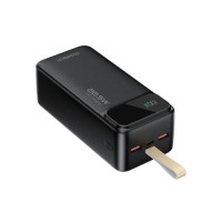 Батарея універсальна Choetech 40000mAh, 22.5W, PD, QC/3.0, Black (B731-ACBK)