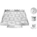 Дитячий килимок MoMi пазл Zawi 150 х 150 см Grey (MAED00013)