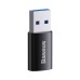 Перехідник USB 3.1 M to USB-C F black Baseus (ZJJQ000101)