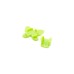 Тримач для кабелю Extradigital CC-948 Cable Clips butterfly, Green (KBC1713)