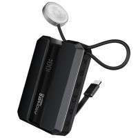 Батарея універсальна Promate 10000mAh PD/30W, iWatch charging (neo-10.black)