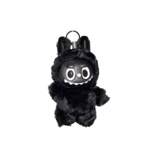 М'яка іграшка No Brand сюрприз Labubu, 17 см, чорна, непрозорий пакет, коробка (YT42514)