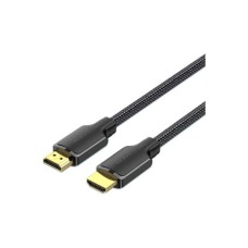 Кабель мультимедійний HDMI M to HDMI M 10.0m 4K cotton braided black Vention (ALLBL)