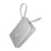 Батарея універсальна Baseus PicoGo 10000mAh 45W PD, QC, Galaxy Natural Titanium (P10076803853-00)