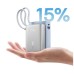 Батарея універсальна Baseus PicoGo 10000mAh 45W PD, QC, Galaxy Natural Titanium (P10076803853-00)