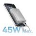 Батарея універсальна Baseus PicoGo 10000mAh 45W PD, QC, Galaxy Natural Titanium (P10076803853-00)