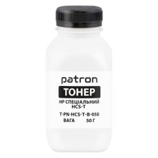Тонер HP HCS-T, 50 г, black Patron (PN-HCS-T-B-050)