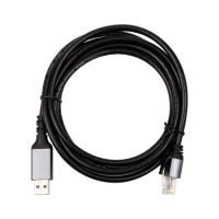 Дата кабель USB AM to RJ45 Ethernet 2.0m CAT6 UTP PowerPlant (CA914982)