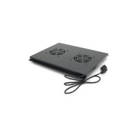 Вентиляторний модуль 2 вент. 19" 1U, для глибини 600мм Merlion (31230 / JG-06-2Fan)