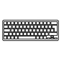 Клавіатура ноутбука Lenovo IdeaPad S12 белая UA (25-008418/25-008499/N7S-US/N7S-RU/V-108120AS1-RU)