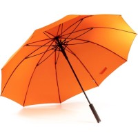 Парасоля Krago тростина Soft Orange з ручкою із гумовим покриттям (umb-9-004)