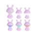 Нічник Kite Світильник LED з акумулятором Cute Bunny, фіолетовий (K25-316-1-5)