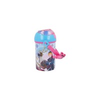 Поїльник-непроливайка Stor Disney - Frozen Iridescent Aqua, Pop Up Canteen 450 ml (Stor-17969)