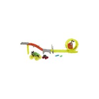 Автотрек Hot Wheels Power smashers Monster Trucks Заряджай та переслідуй (HXT05)