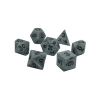 Набір кубиків для настільних ігор Games 7 Days Ancient 7 Dice Set - Grey (g7danc04)