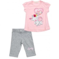 Набір дитячого одягу Breeze зі слоником (13376-92G-pink)