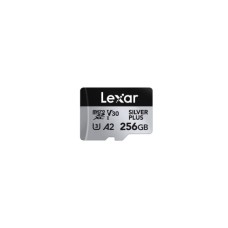 Карта пам'яті Lexar 256GB microSDXC class 10 UHS-I U3 V30 A2 Professional Silver (LMSSIPL256G-BNANG)