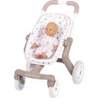 Коляска для ляльок Smoby Baby Nurse "Рожева пудра. Прогулянка" , (251218)