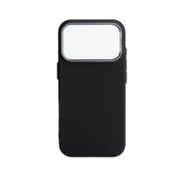 Чохол до мобільного телефона Armorstandart LikeCarbon2 MagCase Apple iPhone 17 Pro Kevlar Black (ARM88378)