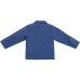 Куртка Verscon стьобана (4168-92B-blue)