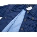 Куртка Verscon стьобана (4168-92B-blue)