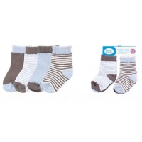 Шкарпетки Luvable Friends 4 пари для хлопчиків (24107.6-12)