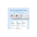 Батарея універсальна Vention 20000mAh 22.5W 3A, PD, QC/3.0, LED Display, White (FHLW0)