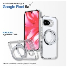 Чохол до мобільного телефона BeCover Aura Fold Google Pixel 9a Transparent (715668)