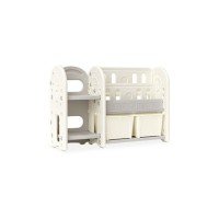 Дитячий стелаж Mealux Kubik White (KD-E053 White)