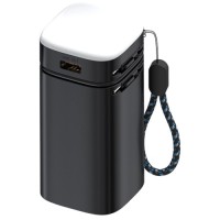 Батарея універсальна Atria 20000mAh, PD/22.5W, QC/3.0, Built-in flashlight, Black (WPD-69B)