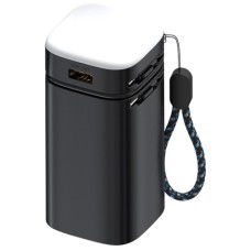 Батарея універсальна Atria 20000mAh, PD/22.5W, QC/3.0, Built-in flashlight, Black (WPD-69B)