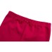 Набір дитячого одягу Luvena Fortuna для девочек: кофточка, красные штанишки и меховая жилетка (G8070.9-12)