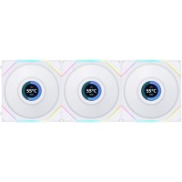 Кулер до корпусу Lian Li TLLCD 120-3, White Cooler (G99.12TLLCD3W.00)