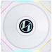 Кулер до корпусу Lian Li TLLCD 120-3, White Cooler (G99.12TLLCD3W.00)