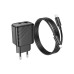 Зарядний пристрій HOCO CS23A USB-C PD30W + 1xUSB QC3.0 + cable USB-C to Lightning black (6942007609951)