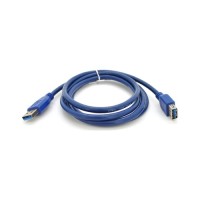 Дата кабель USB 3.0 AM/AF 1.5m blue Voltronic (YT-3.0AM\AF-1.5BL)