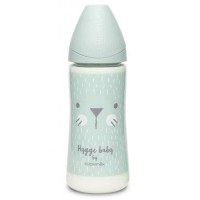 Пляшечка для годування Suavinex Hygge Затишні історії, 360 мл, бірюзова (306695)