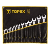 Набір інструментів Topex ключей комбинированных 13 -32 мм, 12 шт. (35D758)