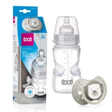 Пляшечка для годування Lovi Захист рефлексу ссання Buddy Bear 250 мл (0205exp)