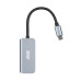 Концентратор 2E USB-C 4-in-1 1xUSB 3.0 + 1xUSB-C PD + HDMI 0.14m gray (2E-W2680)
