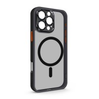 Чохол до мобільного телефона Armorstandart Unit MagSafe SE Apple iPhone 16 Pro Max Black Orange (ARM81150)