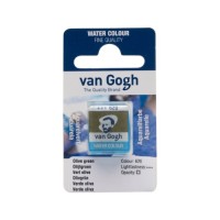 Акварельні фарби Royal Talens Van Gogh (620), Оливковий зелений, кювета (8712079419431)