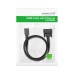 Кабель мультимедійний HDMI M to DVI M 1.0m HD106 black Ugreen (30116)