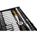 Набір головок Neo Tools 63шт, 1/4", CrV, металевий кейс (10-008)