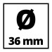 Шланг для будівельного пилососа Einhell преміум, надміцний, 3м (2362005)