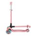 Самокат Globber Primo Foldable Lights колеса з підсвіткою до 50 кг 3+ Пастельно-рожевий (432-211-3)
