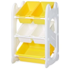 Дитячий стелаж Mealux Coral Mini Yellow (KD-E021 Yellow)