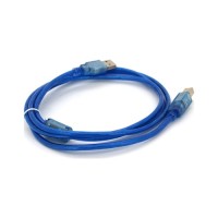 Кабель для принтера USB 2.0 AM/BM 2.0m ferrite blue Ritar (YT-AM/BM-2.0TBL)