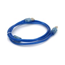 Кабель для принтера USB 2.0 AM/BM 2.0m ferrite blue Ritar (YT-AM/BM-2.0TBL)
